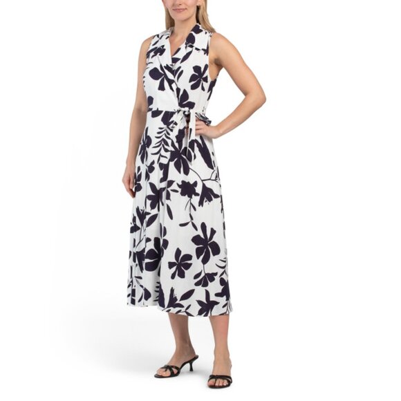 EBBY & I Multi Floral Midi Dress - Picture 1 of 2